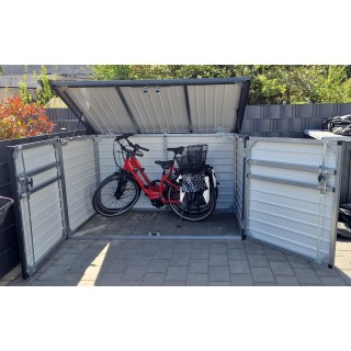 Abschließbare Fahrradgaragen