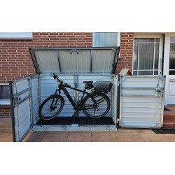 Abschließbare Fahrradgaragen