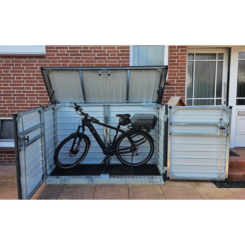 Abschließbare Fahrradgaragen
