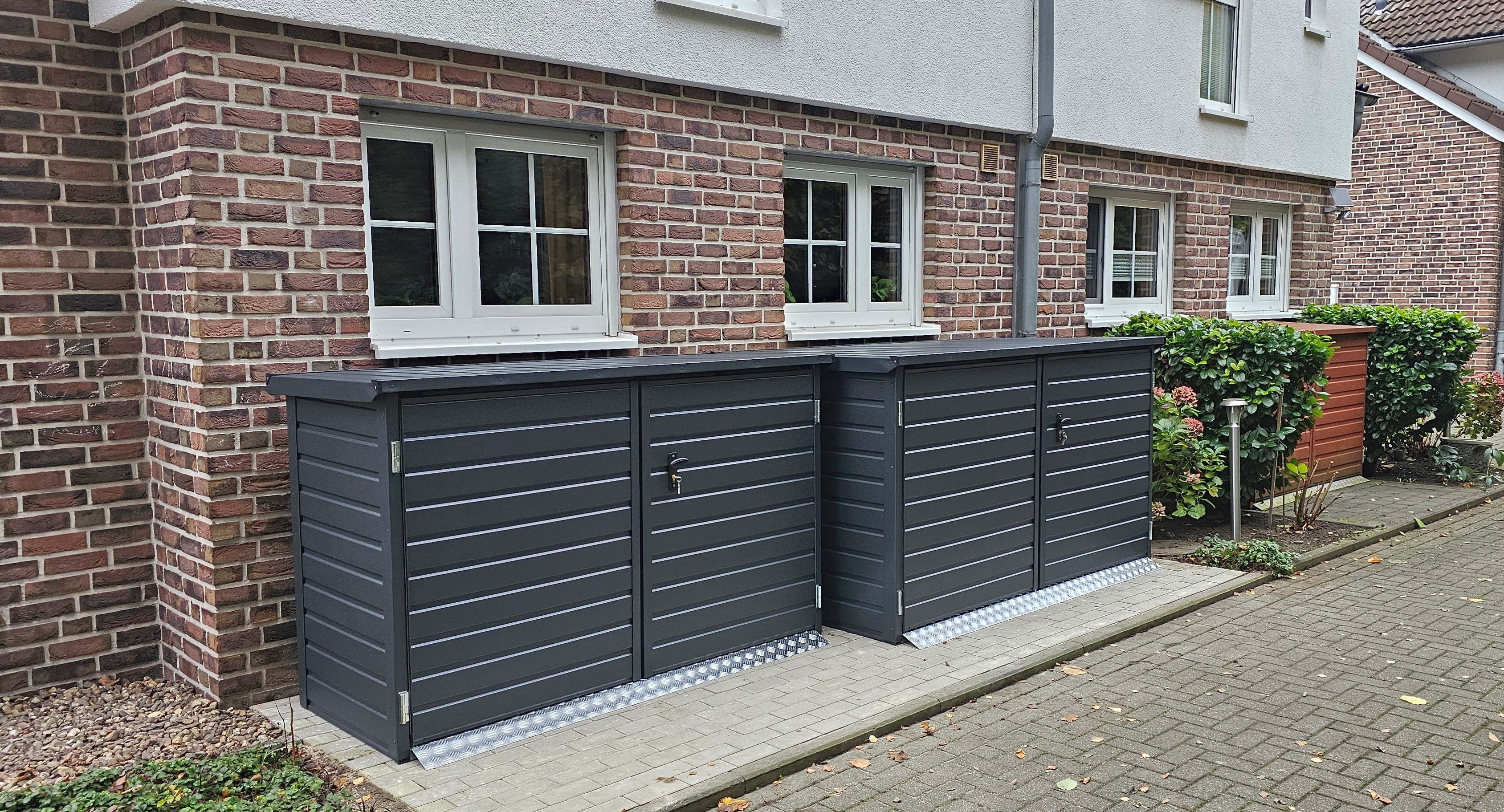 Robuste Konstruktion mit Aluminiumverkleidung (rostbeständig)