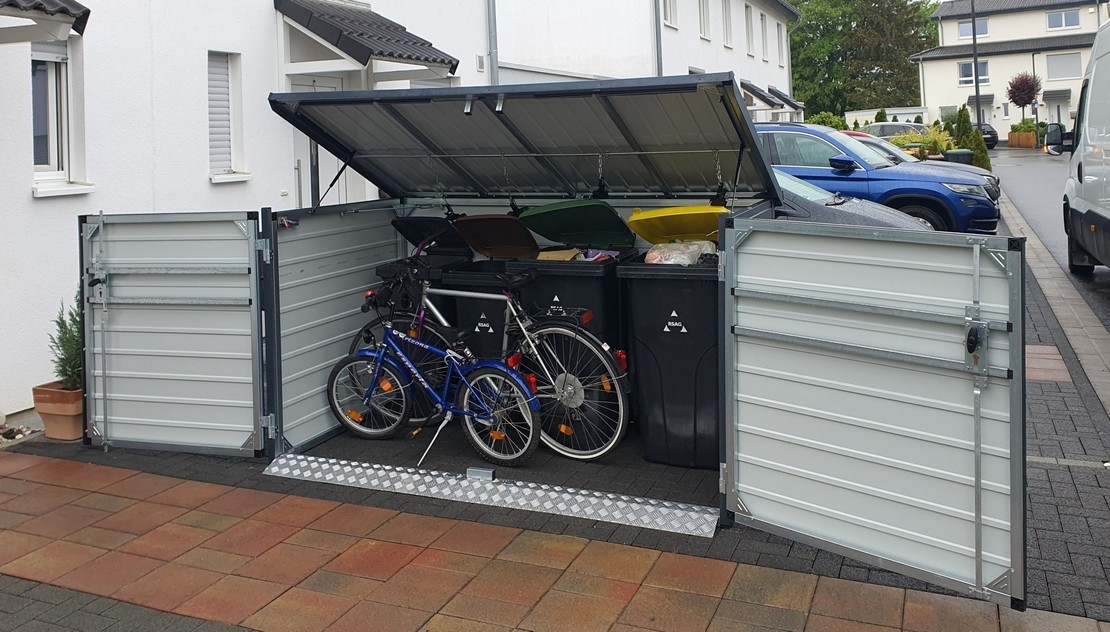 Viel Stauraum bei minimalem Platzbedarf